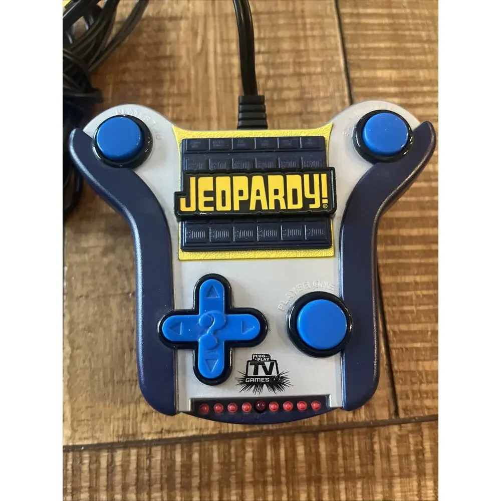 2007 JAKKS PACIFIC Jeopardy TV Plug N Play Handheld Video Game